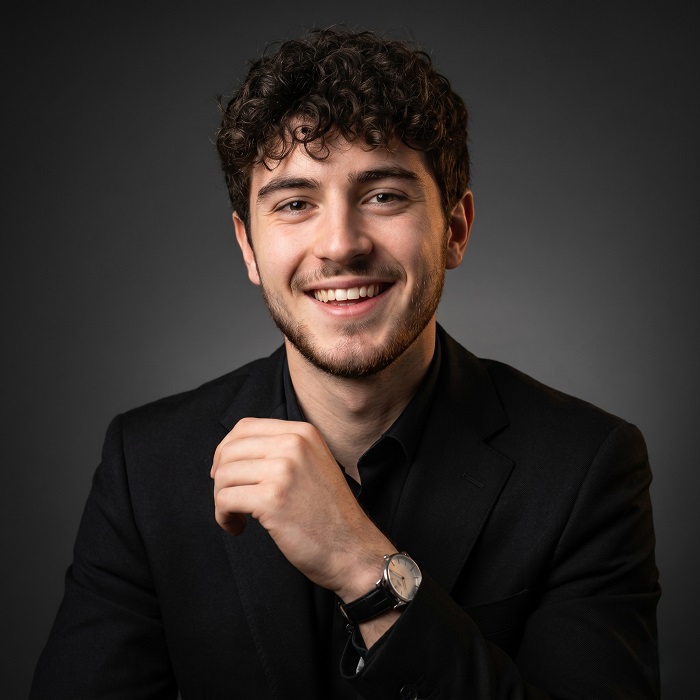 Professional studio portrait after transformation
